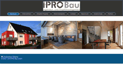 Desktop Screenshot of ipro-bau.de